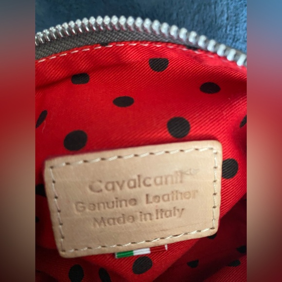 Cavalcanti metallic leather make up bag - Picture 9 of 9